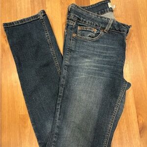 Denim Blue Straight Leg Women's Jeans